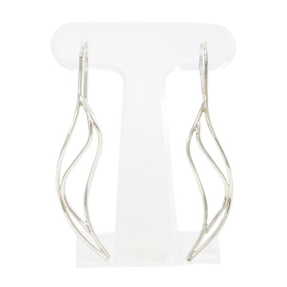 TIFFANY Silver Earrings - Picture 1 of 6